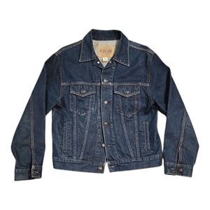 Gap Denim Jean Jacket Men's Size Small Relaxed Fit Blue Y2K Vintage